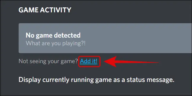 Add a New Game to the Game Activity