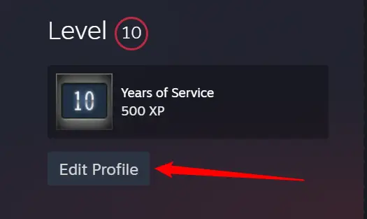 Klicken Sie auf „Profil bearbeiten“.