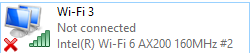 Deconectați adaptorul Wi-Fi. 