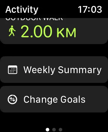 Change Move goal on Apple Watch