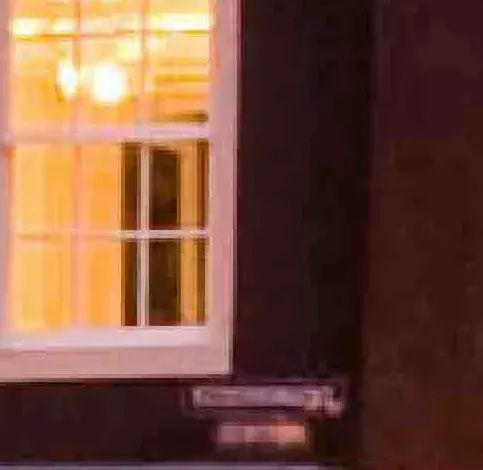 A very pixeled picture of a window.
