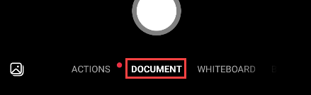 Use the "Document" tool.