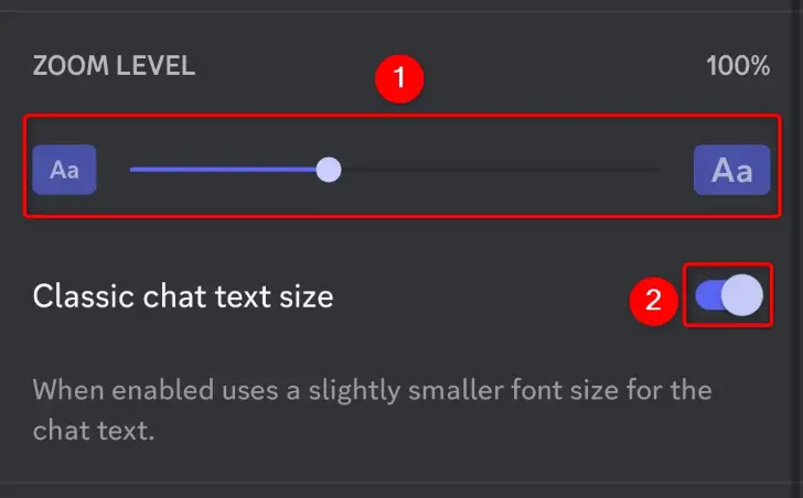 Customize Discord's font appearance on mobile.